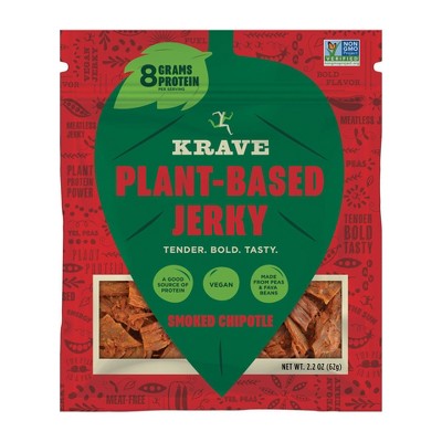 Krave Smoked Chipolte Plant Based Jerky - 2.2oz