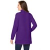 Woman Within Perfect Long-Sleeve Mockneck Tee - 3 of 4