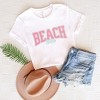 Simply Sage Market Women's Beach Babe Distessed Short Sleeve Graphic Tee - 3 of 3