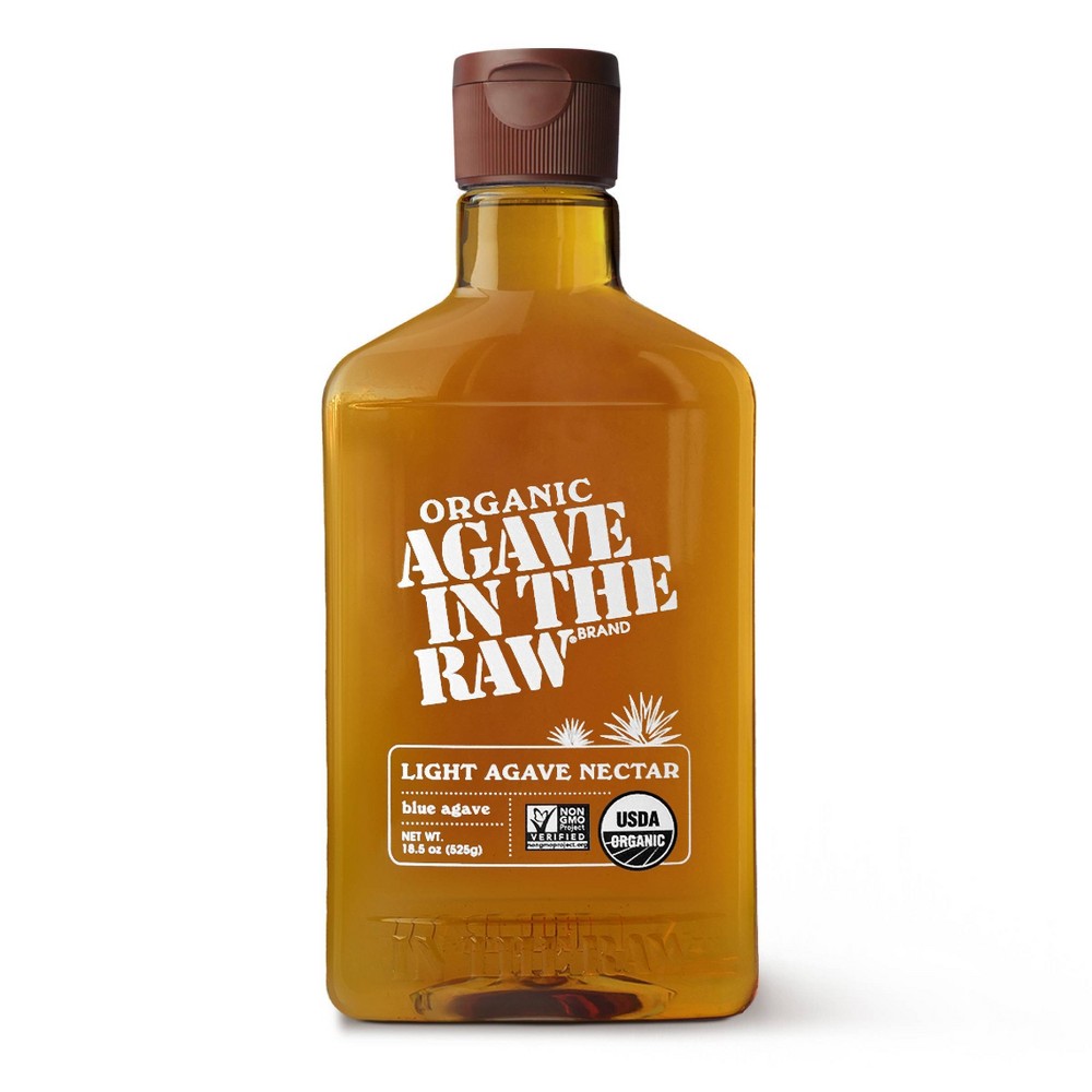 In The Raw Organic Light Agave Nectar Sugar Substitute - 18.5oz