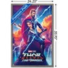 Trends International Marvel Thor: Love and Thunder - Thor Odinson One Sheet Framed Wall Poster Prints - 3 of 4