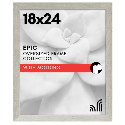 Americanflat Poster Frame with Polished Plexiglass - Hanging Hardware Included