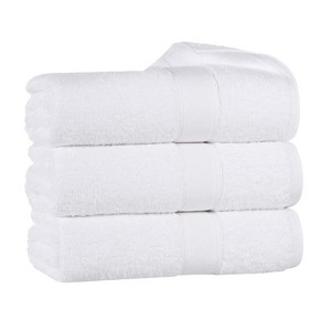 Organic Cotton Medium Weight Solid Towel Set by Blue Nile Mills - 1 of 4