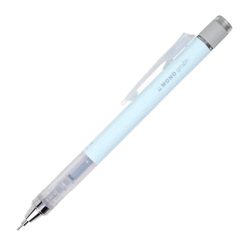 0.5mm MONO Graph Mechanical Pencil Pastel Ice Blue - Tombow, 1 of 4