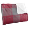 Rider University Campus Plaid Spirit Silky Touch Super Soft Throw Blanket 50x60 - 3 of 4