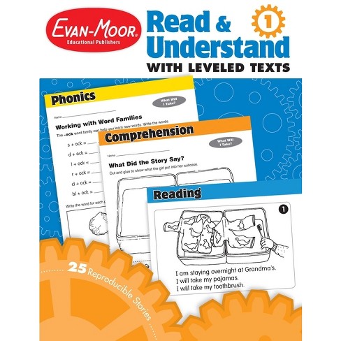 Read and Understand with Leveled Texts, Grade 1 Teacher Resource - (Read & Understand with Leveled Texts) by  Evan-Moor Educational Publishers - image 1 of 1