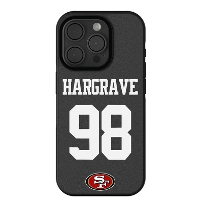 Keyscaper NFL San Francisco 49ers Players Game Tactic Bump Cell Phone Case for Apple iPhone