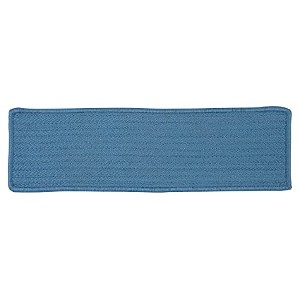 Colonial Mills Simply Home Solid - Blue Ice Stair Tread Set (13) - 1 of 4