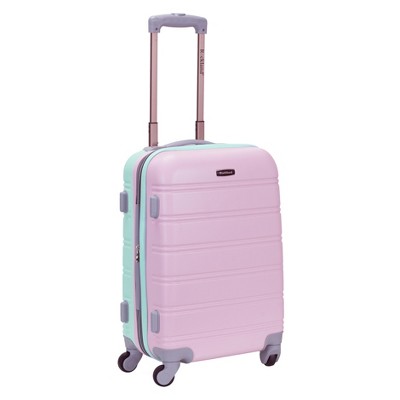 target pink suitcase