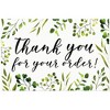 Pipilo Press 48-Pack Thank You For Your Order Postcards, Green Floral Design (4 x 6 In) - 4 of 4
