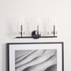 Remery Vanity Sconce - Matte Black/Chrome - Safavieh - image 2 of 3