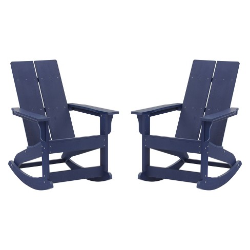 Resin adirondack deals rocking chairs