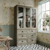Famapy Vintage Kitchen Cabinet,Adjustable Shelves & Glass Doors,Multi-Drawer Large-Capacity Kitchen Storage Solution,Antique-Style Kitchen Pantry - 2 of 4