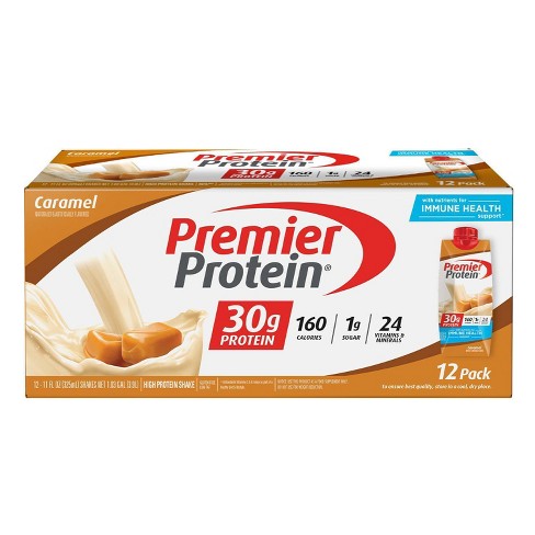 Premier Protein, Protein Shake, Caramel - 11.5 Oz (Pack of 32), 32 packs -  Fry's Food Stores