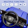 12V Kids Ride-On Truck Car, Battery-Powered Electric Vehicle with Remote Control, 3 Speeds, LED Lights, Music, MP3, USB, Bluetooth, Ages 3-6 - 4 of 4