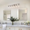 BAOURE Modern Vanity Light, Bathroom Light Fixtures for Expansive Bathrooms, Wall Lamp with Clear Glass for Mirror, Living Room - 3 of 4