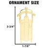 Gloria Duchin Goldtone Sled Tree Ornament - 2 of 3