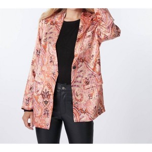 Women's Expression Print Blazer - ESQUALO - 1 of 4