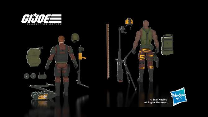 G.I. Joe Tiger Force Roadblock, Tripwire, and M.A.C.L.E.O.D. Action Figure Set, 2 of 8, play video