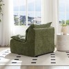 Kumasinova Modern Single Sofa Chair with Memory Foam – Armless Accent Lounge Chair, Washable Cover, No Installation, Lounge Chair for Living Room - 3 of 4