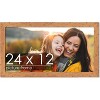 PosterPalooza | Panoramic Shabby Chic Orange Picture Frame - UV Acrylic, Foam Board Backing, Hanging Hardware - 2 of 4