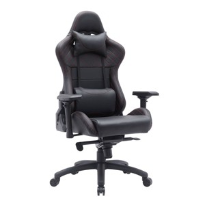 Brassex 54.72" Jada Gaming Chair Black - 1 of 4