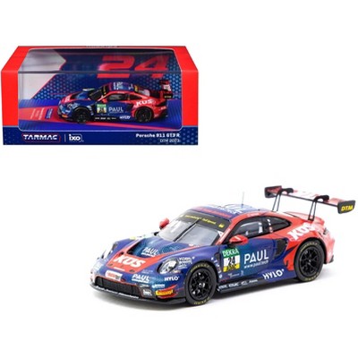 Porsche 911 GT3 R #24 "KUS Team Bernhard" "Deutsche Tourenwagen Masters" (2023) "Hobby64" 1/64 Diecast Model by Tarmac Works