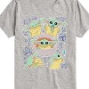 Boys' - The Mandalorian - Grogu Stickers Short Sleeve Graphic T-Shirt - 2 of 4