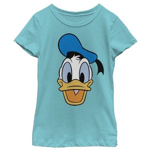 Girl's Disney Large Donald Duck T-Shirt - 1 of 4