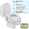 Potty Shields Disposable Toilet Seat Covers for All Ages, 20 Pack - Protect from Public Toilets - Extra Large Waterproof, Portable, Individual Wrapped - 2 of 4