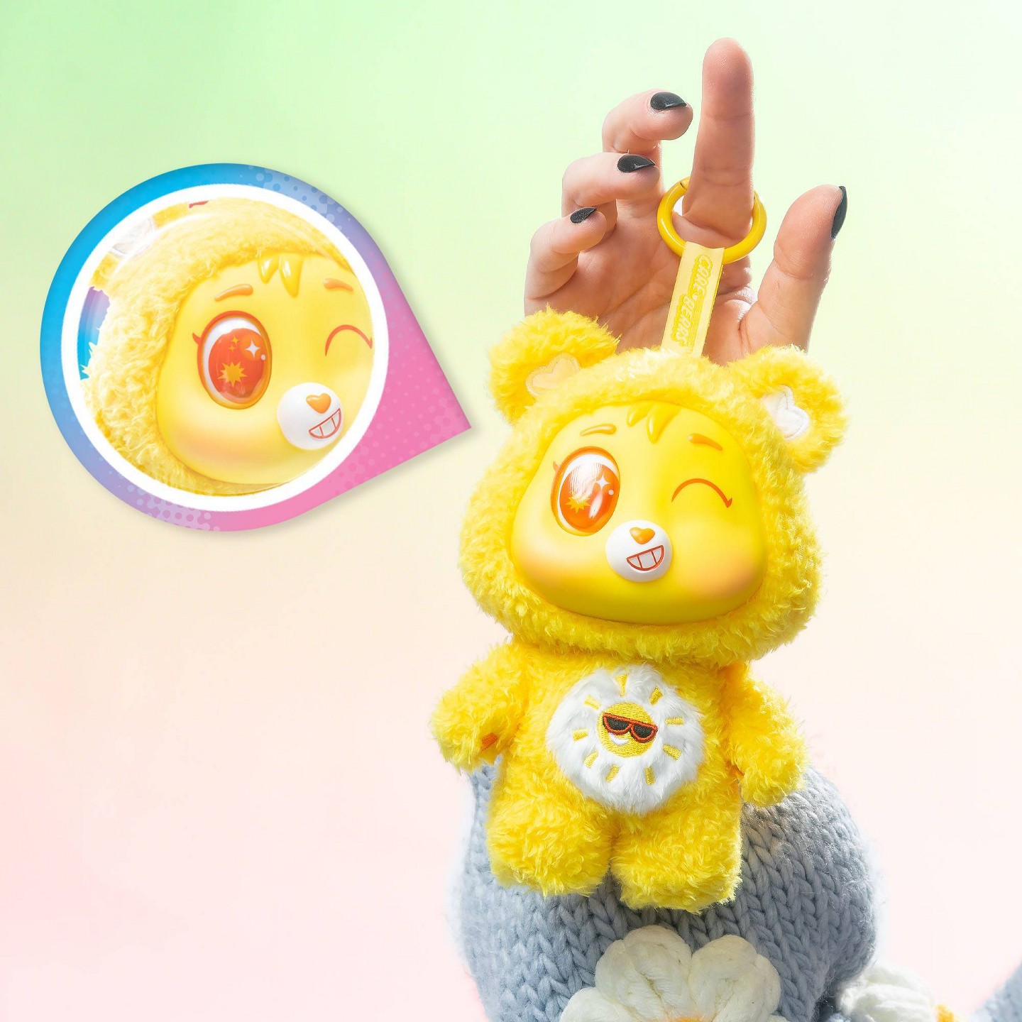 Детская мягкая игрушка Care Bears Surprise Reveal Caring Cuties Plush — фото 4