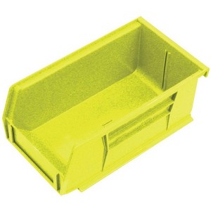 Quantum Storage 4-1/8 in. W X 2-13/16 in. H Storage Bin Polypropylene 1 compartments Yellow - 1 of 1