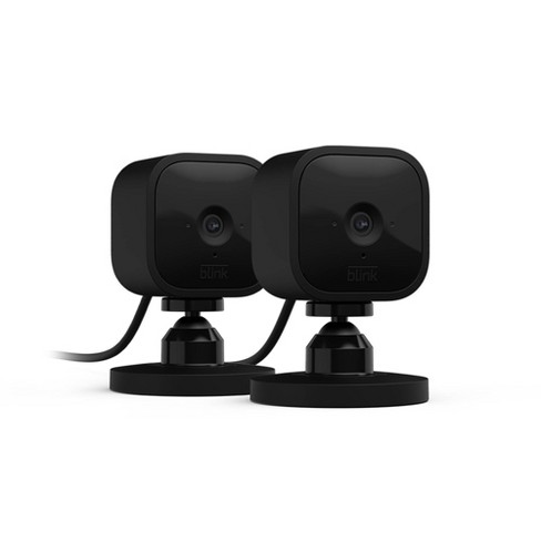 Blink Mini Indoor Plug-in Smart Surveillance Camera - White, 2 pk