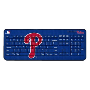 MLB National League Teams Solid Wireless USB Keyboard - 1 of 4