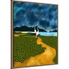 Amanti Art Great Egrets On Honeymoon Island by Uma Gokhale Framed Canvas Wall Art - 2 of 4