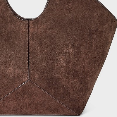 Slouchy Faux Suede Tote Handbag - Universal Thread' - image 5