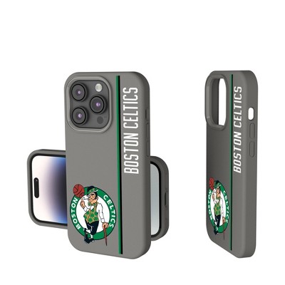 Keyscaper Boston Celtics Sidebar Soft Touch Cell Phone Case for iPhone 15 Pro Max