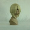 Unique Bargains Women's Wigs 13" Gold Tone with Wig Cap - 3 of 4