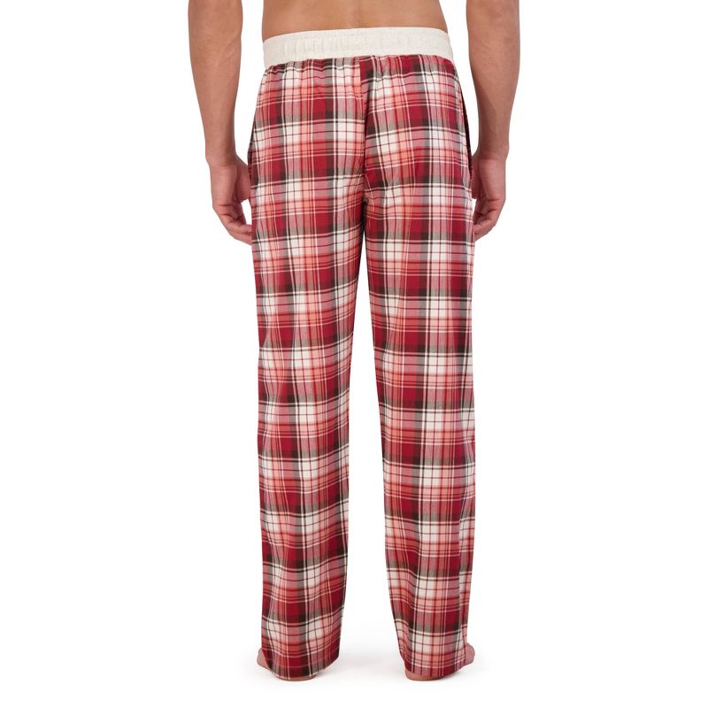 Hanes Originals Men&#39;s Plaid Stretch Woven Sleep Pajama Pants, 3 of 5