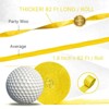 PartyWoo Crepe Paper Streamers Yellow 4 Rolls 328 ft 1.8 Inch x 82 Ft Roll - 3 of 4