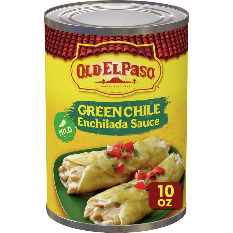 Old El Paso Enchilada Sauce Mild Green Chili 10oz, 1 of 10