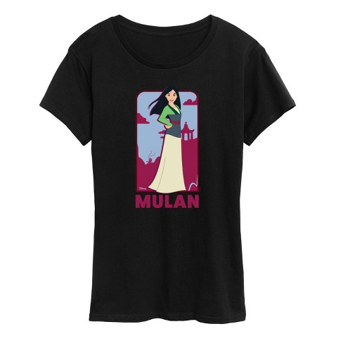 Women's - Disney Princess - Mulan Full Body Portrait Short Sleeve Graphic T-Shirt - image 1 of 4