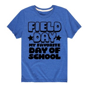 Boys' - Instant Message - Field Day Favorite Day Of School Short Sleeve Graphic T-Shirt - 1 of 4