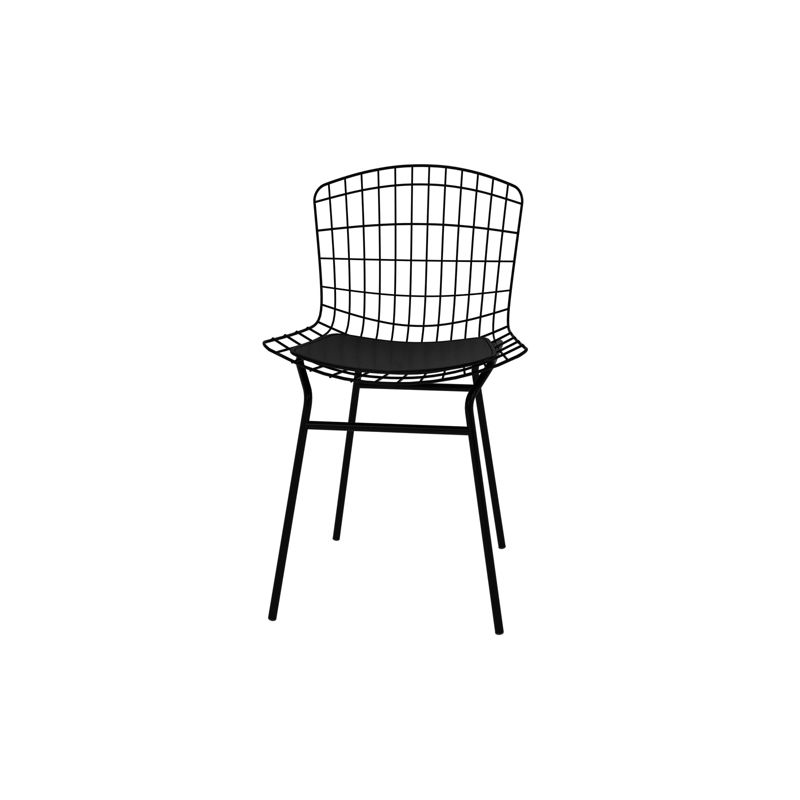 Madeline Metal Chair with Seat Cushion - Manhattan Comfort, 1 of 8