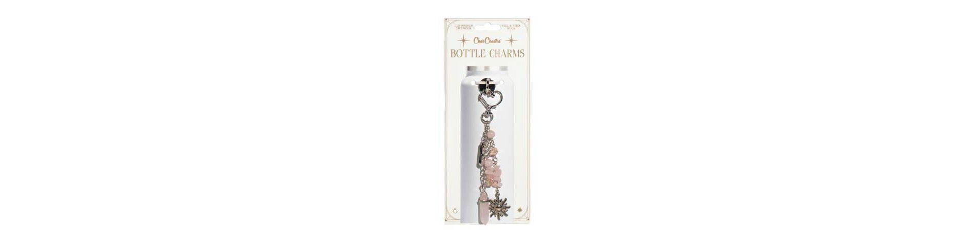CharCharms Stick-On Hook Charm Bundle NYNY Rose Quartz