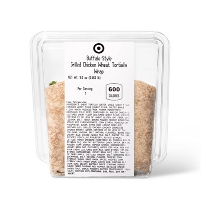 Buffalo Chicken Wrap on Whole Wheat Tortilla - 10oz - Good & Gather™