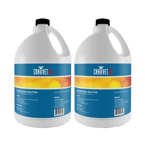 NEW! (2) Gallon Bottles of CHAUVET HURRICANE HFG Smoke/Fog Haze Machine Fluid - 1 of 3