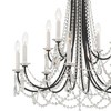 Crystorama Lighting Karrington 12 - Light Chandelier in  Matte Black - 2 of 4