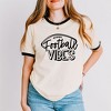 Simply Sage Market Women's Football Vibes Short Sleeve Ringer Tee - 2 of 3