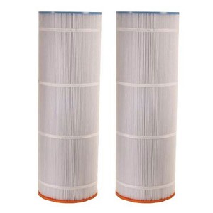 Unicel SC3-SR100 102 Square Foot 3 Oz Media Replacement Swimming Pool Filter Cartridge, 195 Pleats, Compatible with Sta-Rite Posi-Flo Models (2 Pack) - 1 of 4